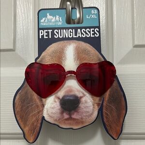 Red Pet Sunglasses for Dogs